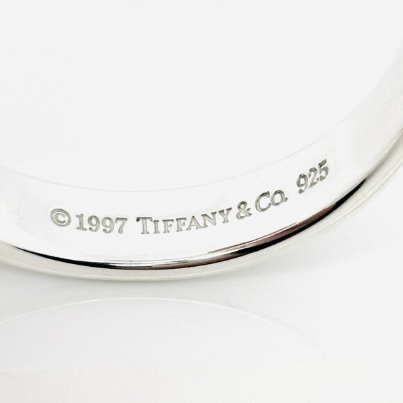 Extra Large 7.5" Tiffany & Co 1837 Wide Cuff Mens Bracelet in Sterling Silver - Picture 7 of 12